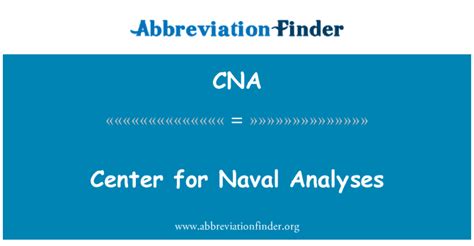 center for naval analysis