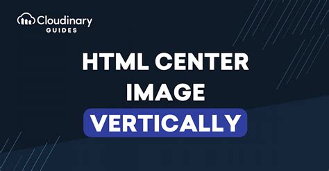 Center Image Horizontally And Vertically Html