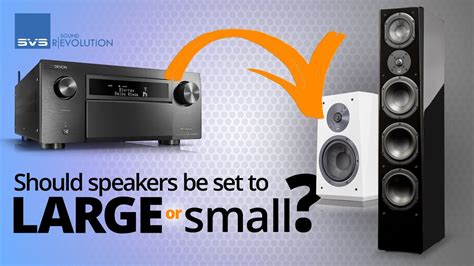 Center Speaker Set To Large Or Small