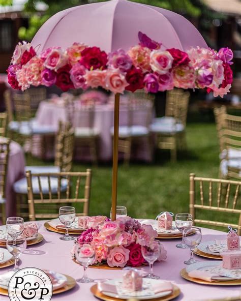Centerpiece Umbrella Table