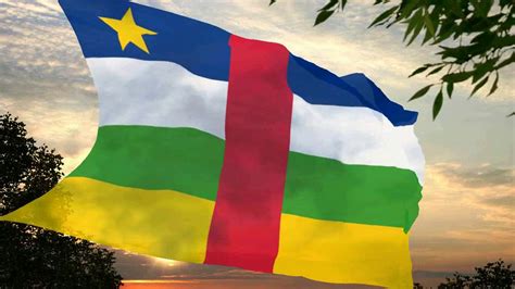 central african republic flag and anthem