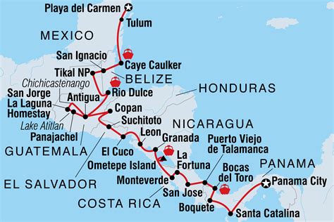 central america guided tours