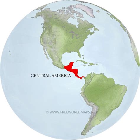 Map of Central America Source Google maps Download Scientific Diagram