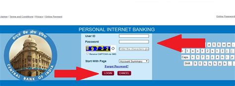 central bank of india login id