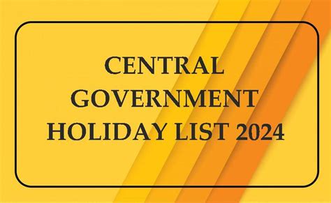 Central Calendar 2024