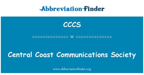 central coast communications society