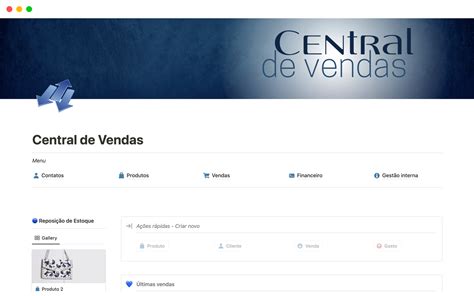 central de vendas net