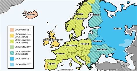central european standard time to est