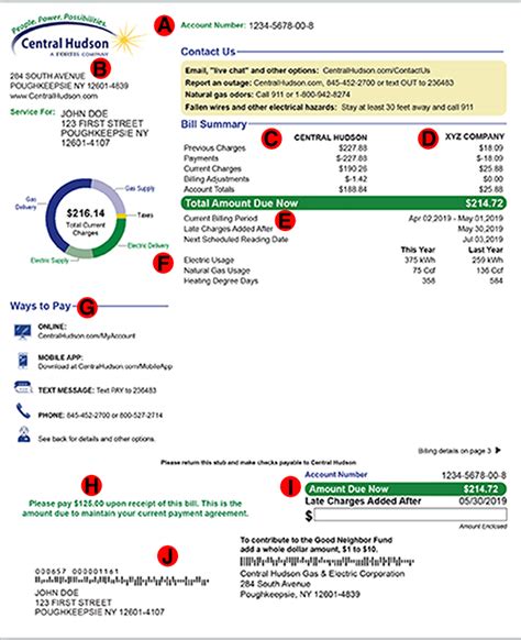 central hudson electric rates