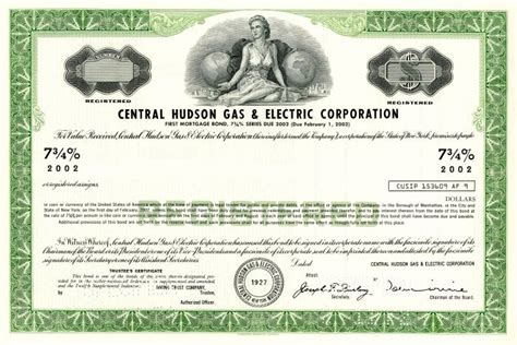 central hudson gas and electric stock