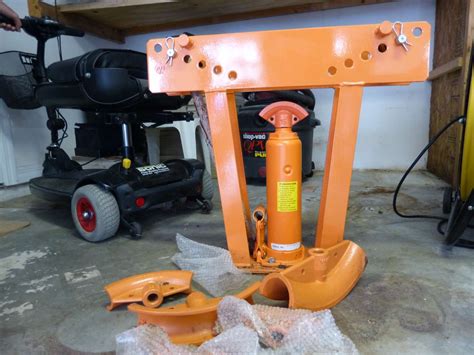 central hydraulics pipe bender