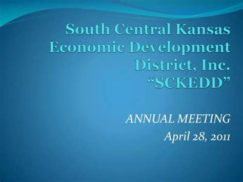 Central Kansas Development Inc