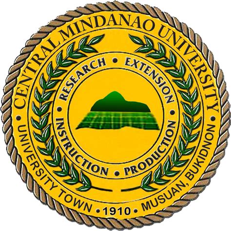 central mindanao university logo png