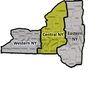 Map Of Central New York South America Map