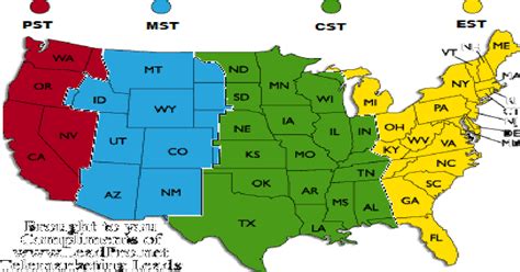 central time zone states minnesota
