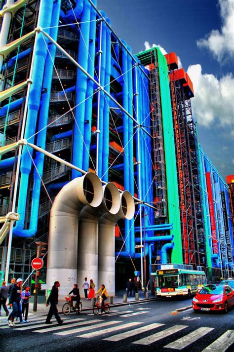 centre pompidou paris architektur