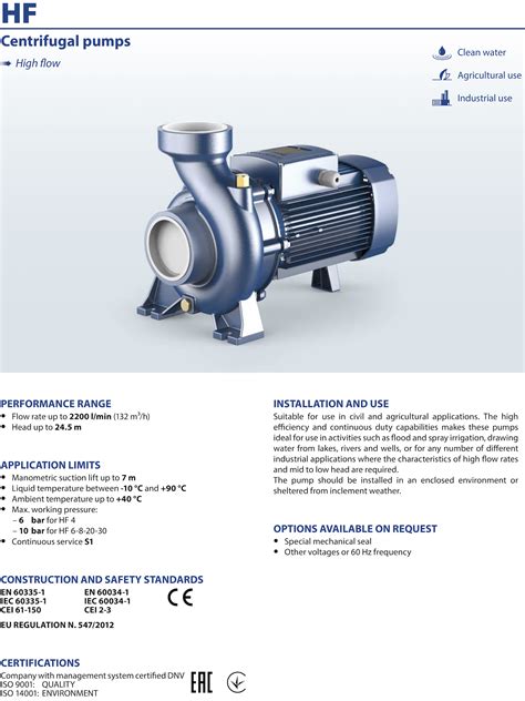 Centrifugal Pump Zero Flow