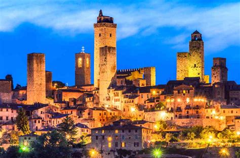 centro storico di san gimignano