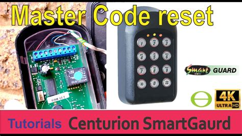 Centurion Keypad Reset Code