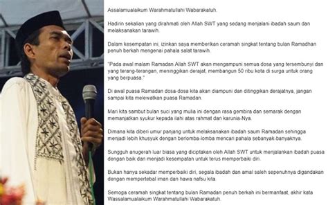 Contoh Teks Ceramah Tarawih di Bulan Ramadhan 2022 Ramadhan Bulan Taubat Ayo Indonesia