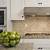 ceramic or porcelain tile backsplash