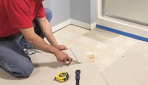 How to install ceramic tiles on a floor YouTube