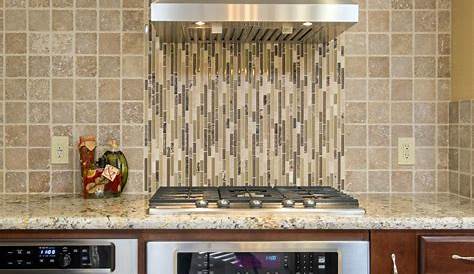 A beautiful backsplash designed with Quemere Tiles by Caputo Design and
