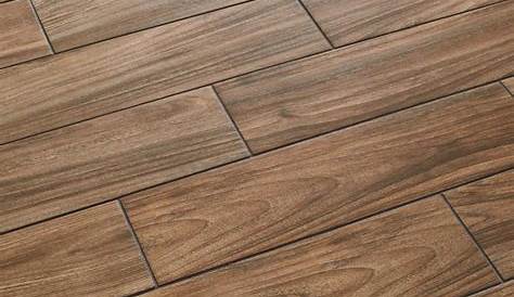 Chesterfield Brown Wood Plank Ceramic Tile Floor & Decor Wood tile