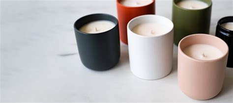 ceramic candle jars