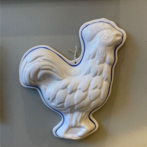 ceramic chicken mould