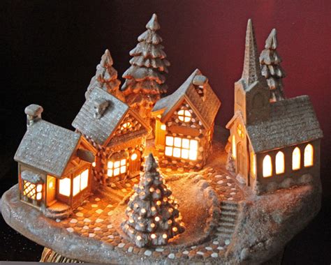 ceramic christmas village