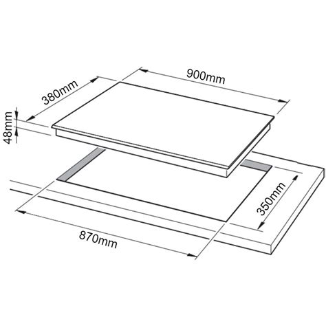 Ceramic Cooktop Dimensions