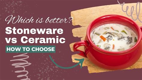 Ceramic Cookware Vs Stoneware