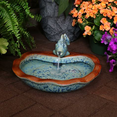 home.furnitureanddecorny.com:ceramic fish fountain