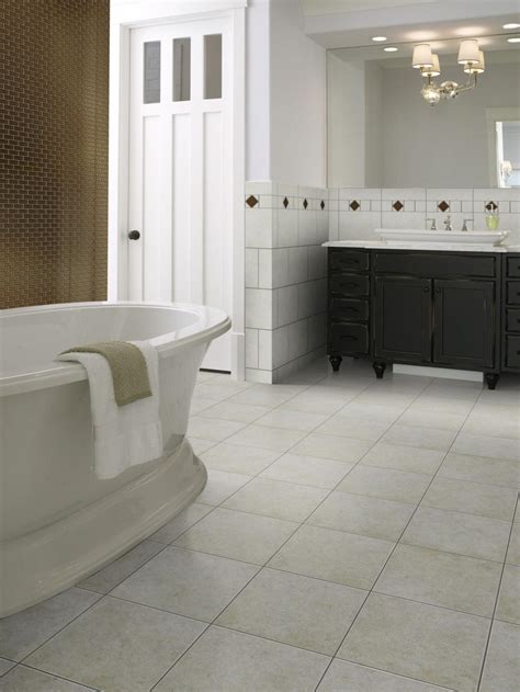 Ceramic Floor Tile Bathroom
