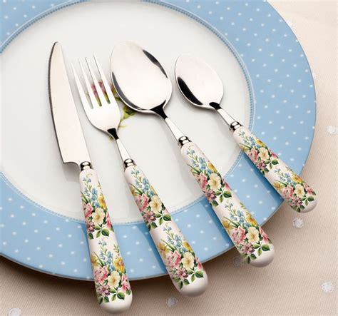 ceramic handled cutlery by katie alice