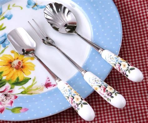 ceramic handled cutlery by katie alice