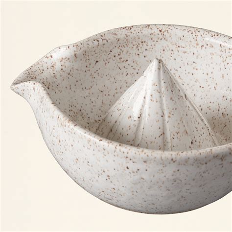 ceramic juicer bowl