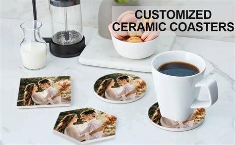 Ceramic Logo Coasters