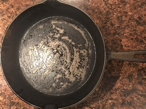 Ceramic Pan Turned Black