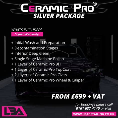 Ceramic Pro Silver Package Cost