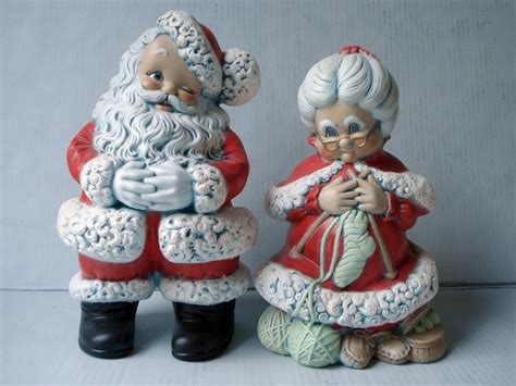 elyricsy.biz:ceramic santa and mrs claus