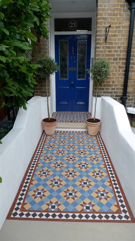 Ceramic Tile Garden Path