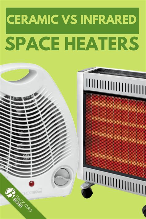 Ceramic vs infrared space heaters