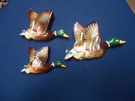 Ceramic Wall Art Ducks