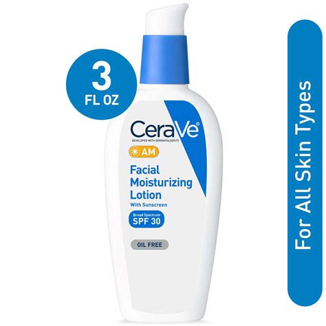 Cerave Sunscreen Face Moisturizer