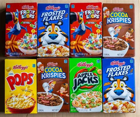 Cereal Box Brands