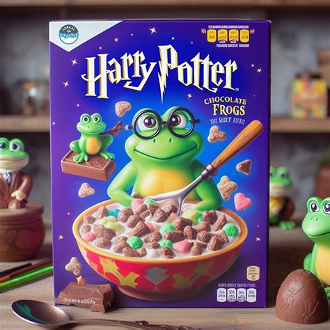 Cereal Box With Frog