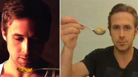 Ryan Gosling eats his cereal in tribute to Ryan McHenry who died after