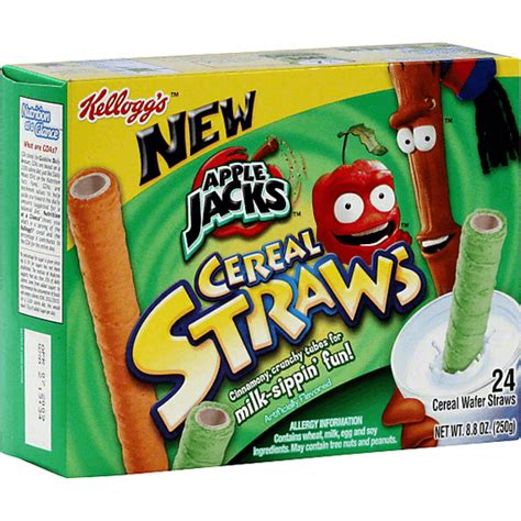 Cereal Straws Apple Jacks